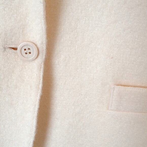 Vintage John Meyer wool one button blazer with pockets - Picture 4 of 6